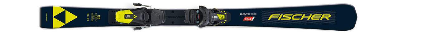 Горные лыжи с креплениями Fischer RC4 WC JR M/O-Plate + RC4 Z9 GW