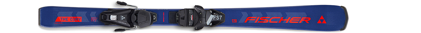 Горные лыжи с креплениями Fischer The Curv JR JRS + FS7 CA JRS