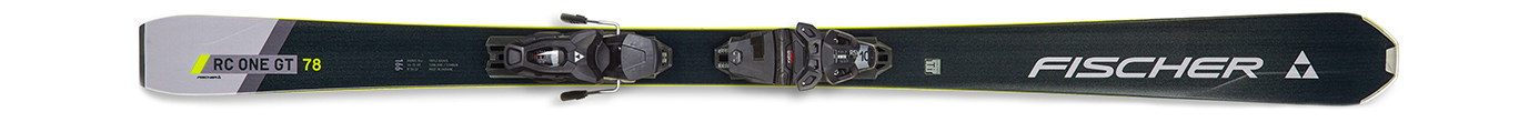 Горные лыжи с креплениями Fischer RC One 78 GT TPR + RSW 10 PR