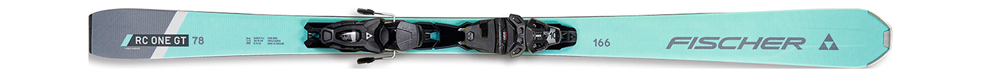 Горные лыжи с креплениями Fischer RC One 78 GT XTR RT + RSW 10 PR