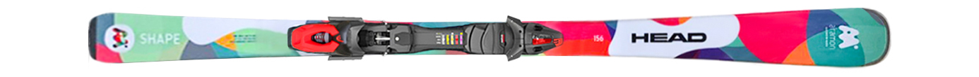 Горные лыжи с креплениями Head Shape Aramon R LYT-PR + PR 11 GW Black/Red