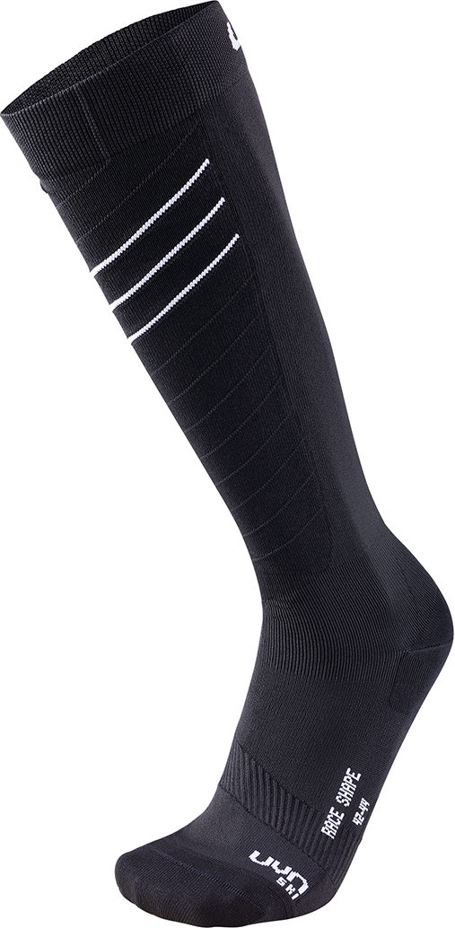 Термобелье UYN Man Ski Race Shape Socks (Black/White)