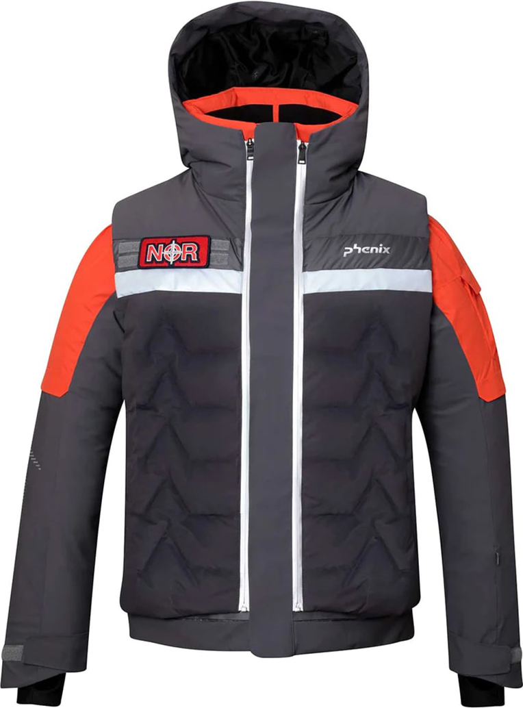 Горнолыжные куртки Phenix De Lorean 3way Jacket (Charcoalgray)