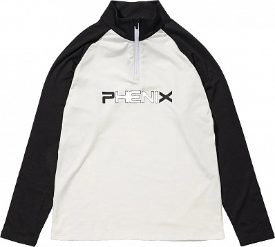 Кофты, свитера, толстовки Phenix Retro70 1/2 Zip Tee (White)