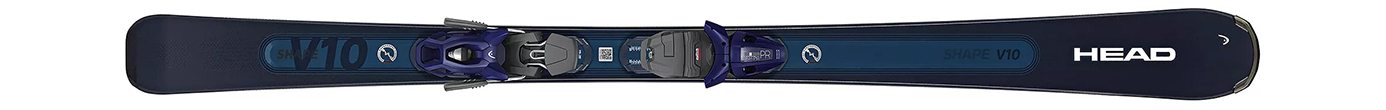 Горные лыжи с креплениями Head Shape e-V10 SW AMT-PR + PR 11 GW