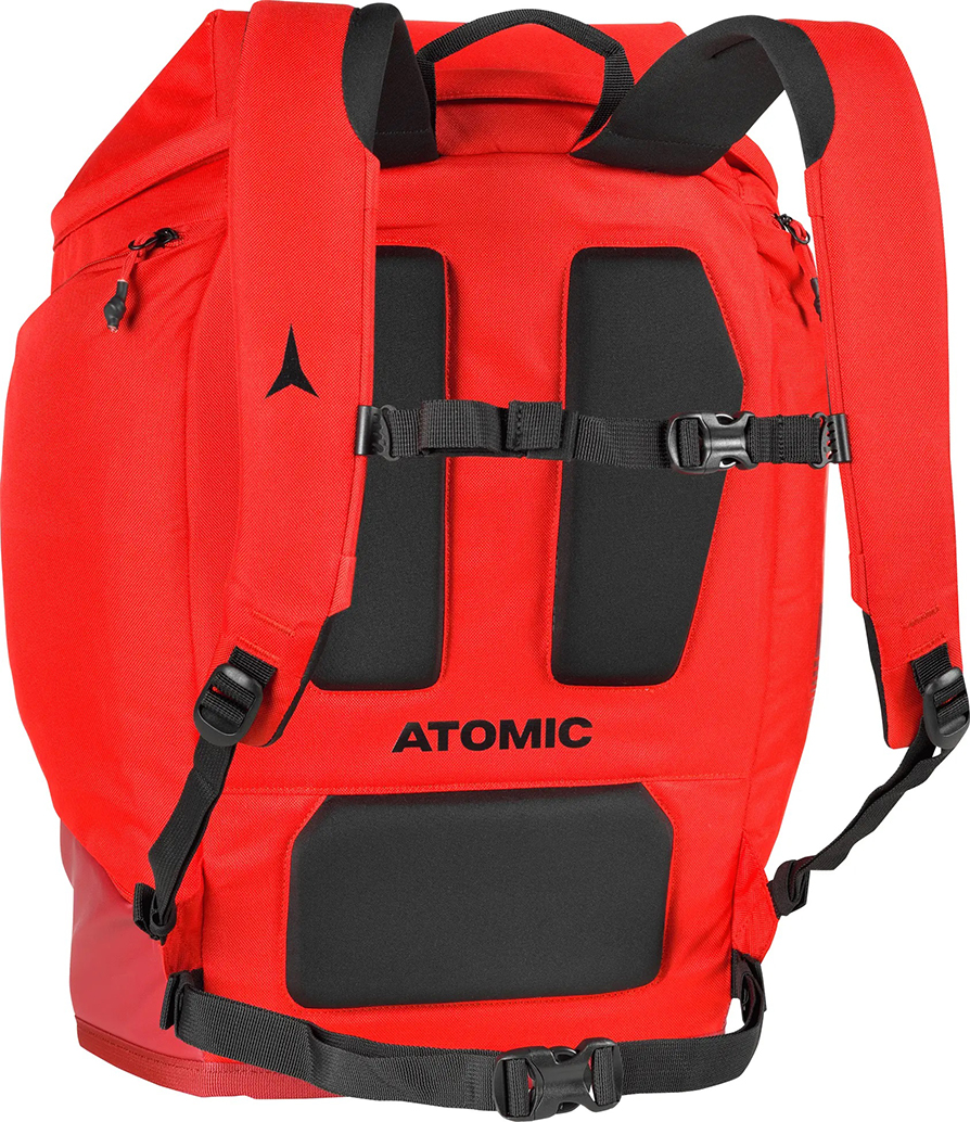 Атомик рюкзак переполнит. Atomic rs pack 50l. рюкзак atomic. сумка atomic. сумка для сноуборда на колесах.