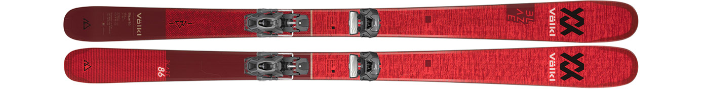Горные лыжи с креплениями Volkl Blaze 86 + Attack 11 GW
