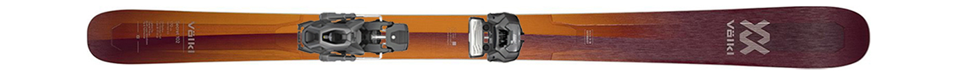 Горные лыжи с креплениями Volkl Secret 102 + Attack 11 GW