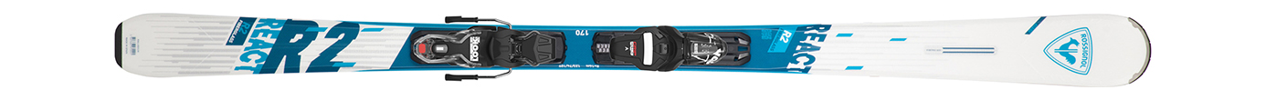 Горные лыжи с креплениями Rossignol React 2 Xpress + Xpress Jr 7