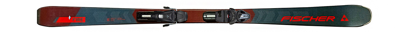 Горные лыжи с креплениями Fischer RC Fire SLR PRO + RS 9 SLR