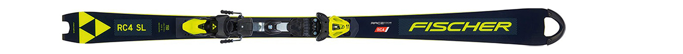Горные лыжи с креплениями Fischer RC4 WC SL JR M/O-Plate + RC4 Z11 FF