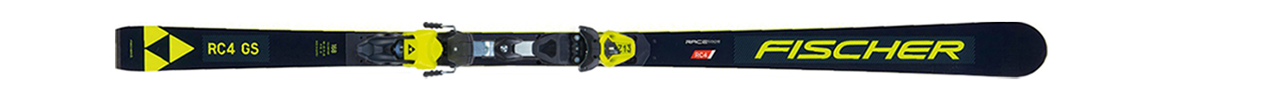 Горные лыжи с креплениями Fischer RC4 WC GS JR M/O-Plate + RC4 Z13 FF
