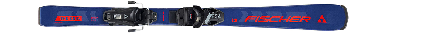Горные лыжи с креплениями Fischer The Curv JR JRS + FS 4 CA JRS