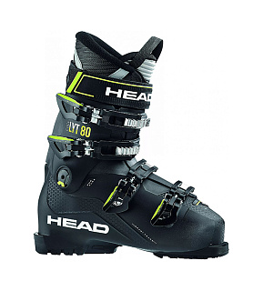 Горнолыжные ботинки Head Edge LYT 80 HV Black/Yellow