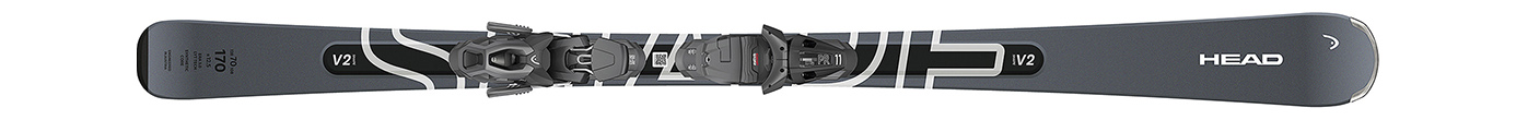 Горные лыжи с креплениями Head Shape V2 AMT-PR + PR 11 GW