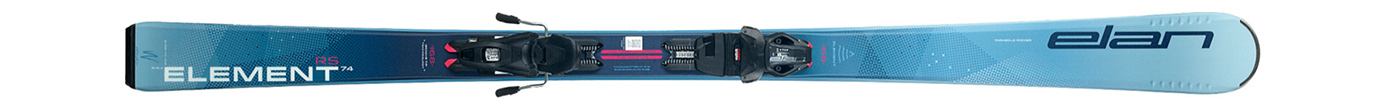 Горные лыжи с креплениями Elan Element 74 RS W LS + EL 9.0 GW