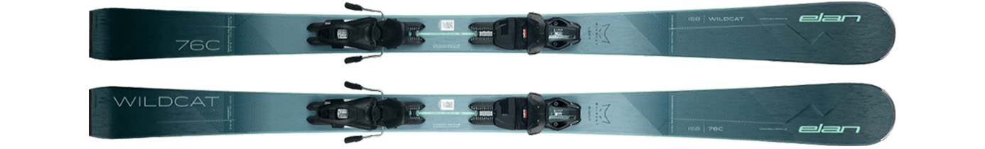 Горные лыжи с креплениями Elan Wildcat 76 C LS + EL 9.0 GW