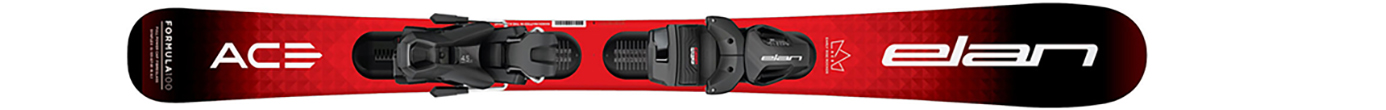 Горные лыжи с креплениями Elan Formula Red JR Shift + EL 7.5 GW