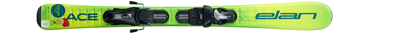 Горные лыжи с креплениями Elan Jett JR Shift + EL 7.5 GW