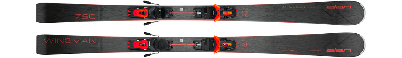 Горные лыжи с креплениями Elan Wingman 76 C PS + EL 10.0 GW