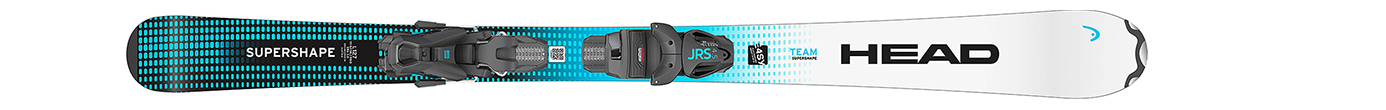 Горные лыжи с креплениями Head Supershape Team Easy JRS  + JRS 7.5 GW