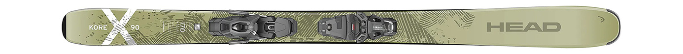 Горные лыжи с креплениями Head Kore X 90 LYT-PR + PRW 11 GW