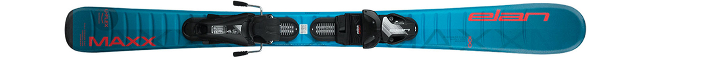 Горные лыжи с креплениями Elan Maxx Blue JR Shift + EL 7.5 GW
