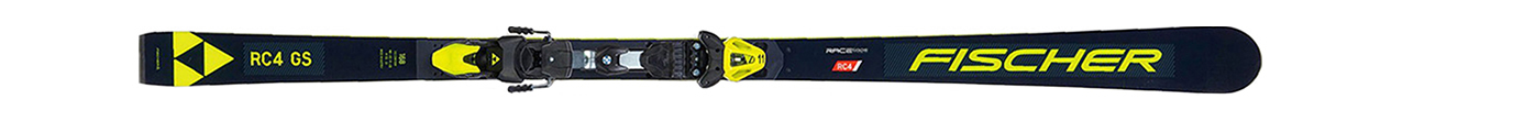 Горные лыжи с креплениями Fischer RC4 WC GS JR M/O-Plate + RC4 Z11 FF