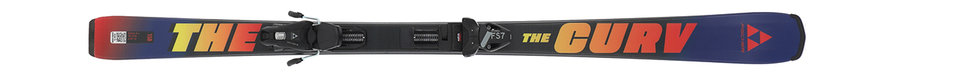 Горные лыжи с креплениями Fischer The Curv JR + FS7 GW JRS