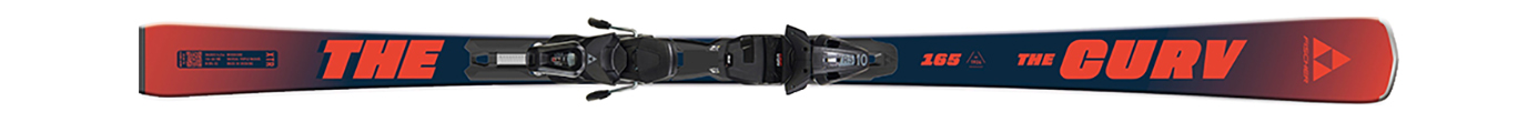 Горные лыжи с креплениями Fischer The Curv XTR + RS 10 GW PR