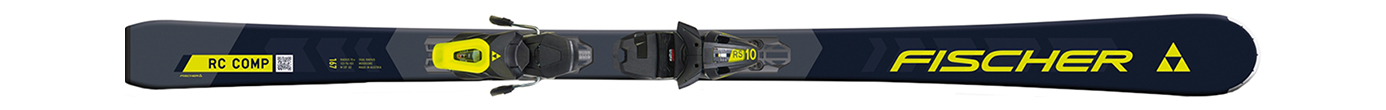 Горные лыжи с креплениями Fischer RC4 Comp + RS 10 GW PR