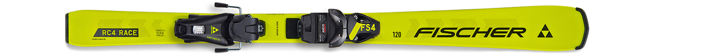 Горные лыжи с креплениями Fischer RC4 Race JR + FS4 GW JRS