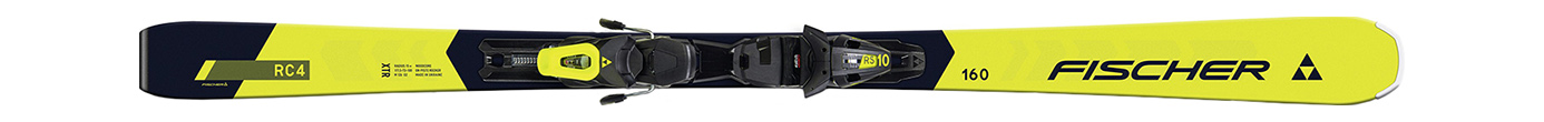 Горные лыжи с креплениями Fischer RC4 XTR + RS 10 GW PR