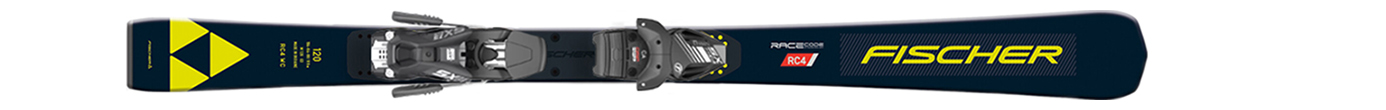 Горные лыжи с креплениями Fischer RC4 WC JR M/O-Plate + SX 7.5 GW