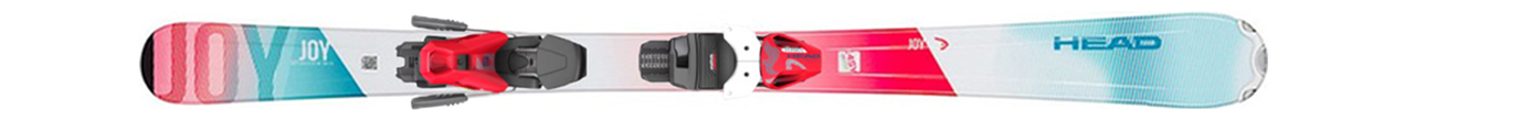 Горные лыжи с креплениями Head Joy Easy JRS + JRS 7.5 GW Red