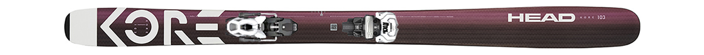 Горные лыжи с креплениями Head Kore 103 W + Attack 11 GW