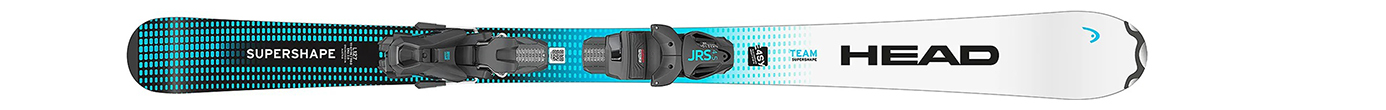 Горные лыжи с креплениями Head Supershape Team Easy JRS  + JRS 4.5 GW