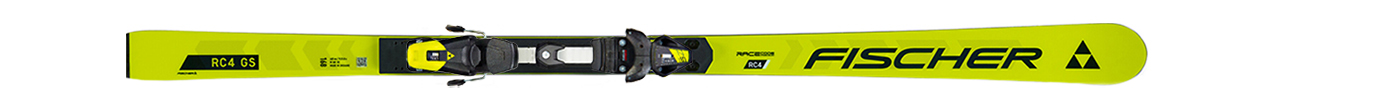 Горные лыжи с креплениями Fischer RC4 WC GS JR M-Plate + RC4 Z9 GW