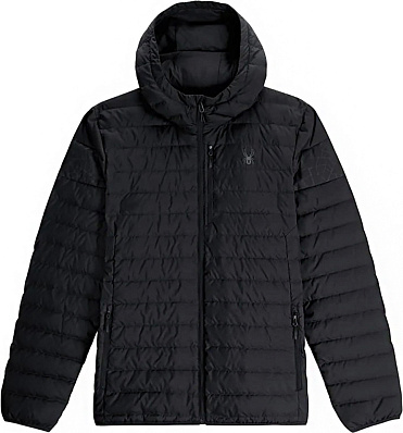 Горнолыжные куртки Spyder Zenith Hooded Down Jacket (Black)