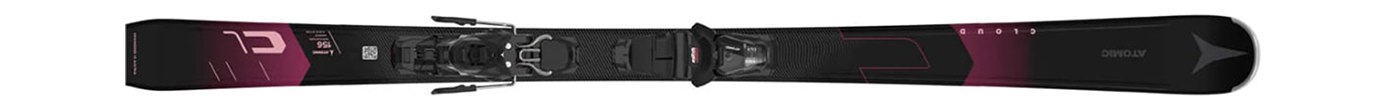 Горные лыжи с креплениями Atomic Cloud CL + M 10 GW Black/Smoke