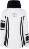 122 - Light Insulated Ski Jacket (White/Black/Black L)
