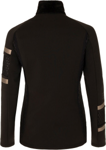 641 - Technical Sweaterwith Mesh Details (Black/Black/Beat XS)