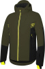 Adler Jacket (Dark Khaki/Black/Acid Green XL)