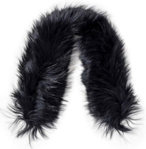 Raccoon Fur (Black)