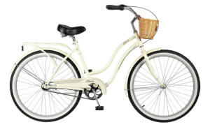 Charm 1 (3I) Step Thru 26 Pearl White (Pearl White One Size)