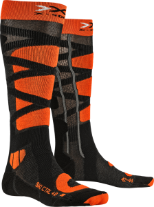 X-Socks Ski Control 4.0 (Antracite Melange/ X-Orange 42-44)