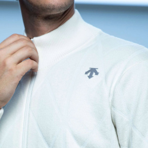 Full Zip Sweater (White 48)