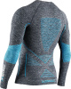 Energy Accumulator Melange Shirt Men (Dark Grey Melange/Blue XL)