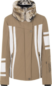 122 - Light Insulated Ski Jacket (Desert/White/White S)