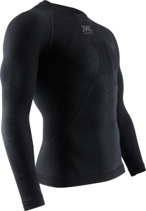 Merino Shirt Round Neck LG SL Men (Black XL)